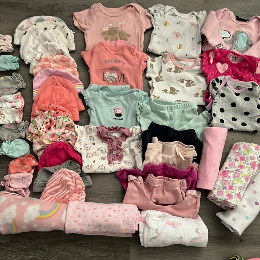 Newborn and 0-3 month lot